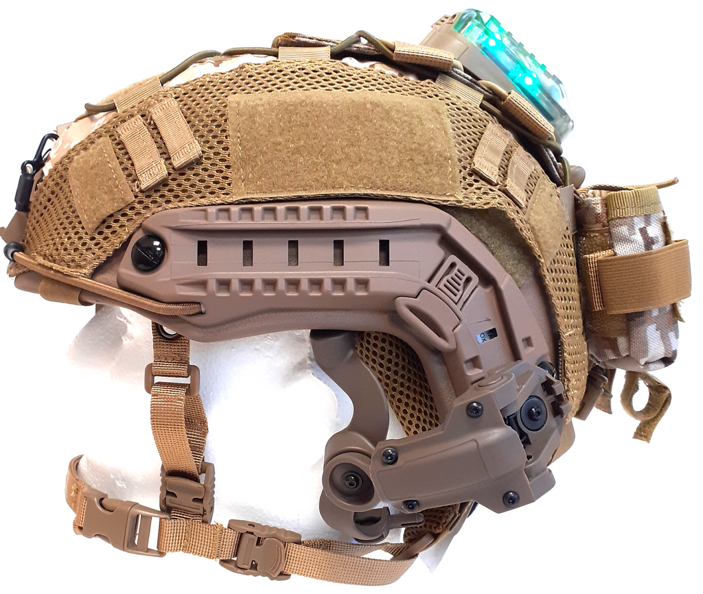 Casco Antibalas Nivel IIIA Modelo FAST MARINE TACTICO BALLISTIC PROTECTION IV