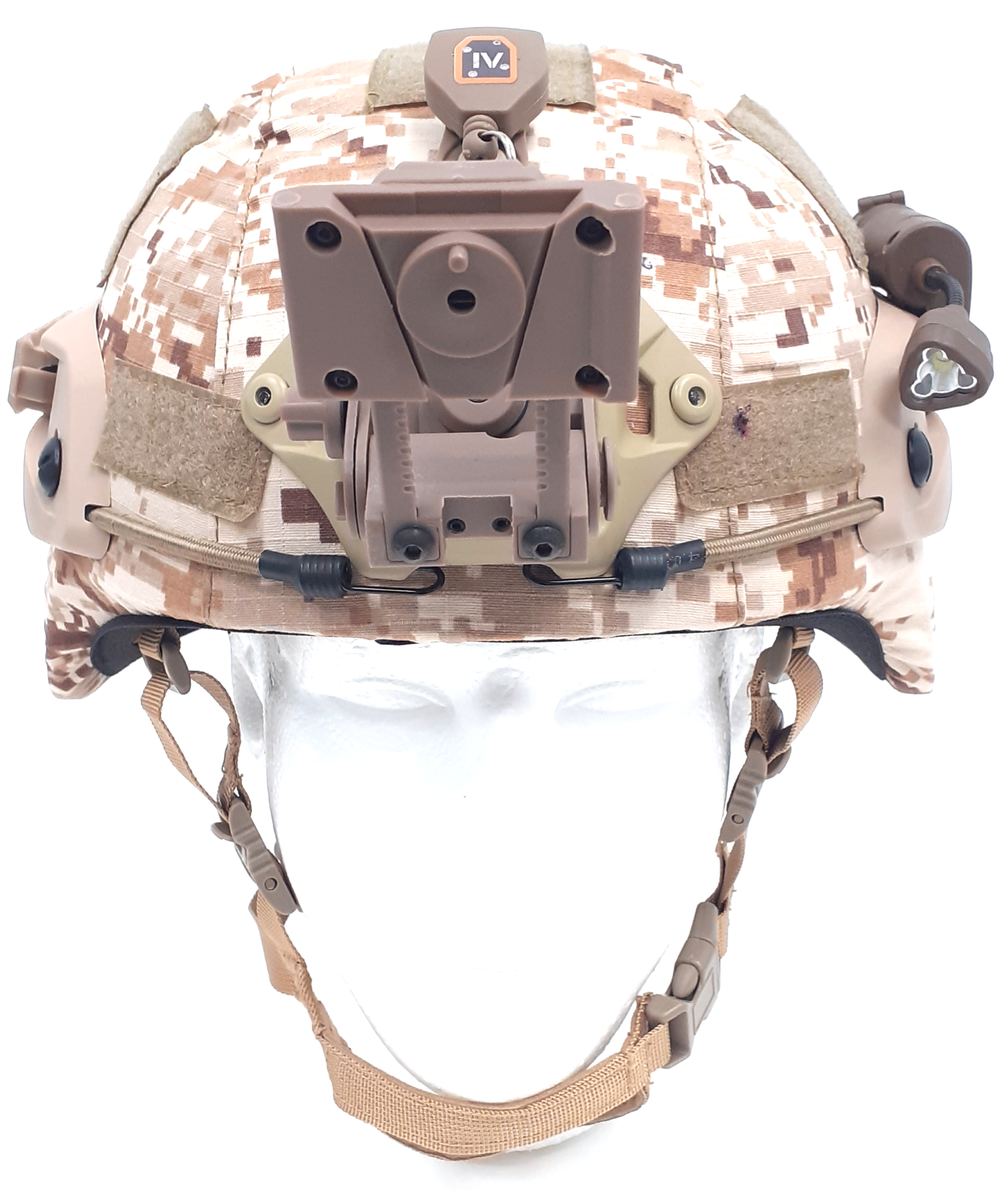 Casco Antibalas Nivel IIIA Modelo MICH MARINE TACTICO BALLISTIC PROTECTION IV