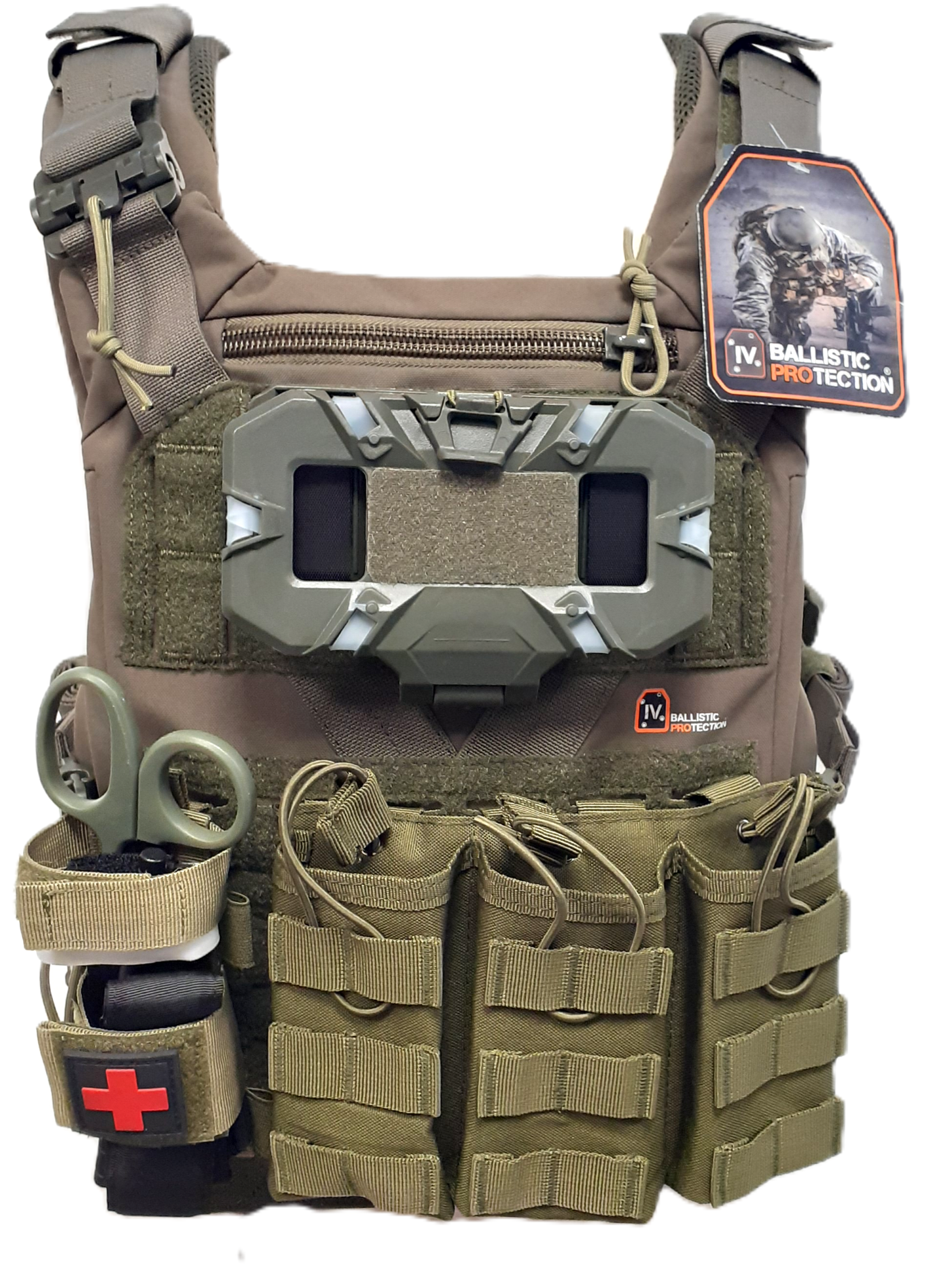 PORTA PLACAS BALISTICAS DE LIBERACION RAPIDA MODELO MILITAR BALLISTIC PROTECTION IV