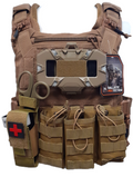 PORTA PLACAS BALISTICAS MODELO COYOTE BALLISTIC PROTECTION IV