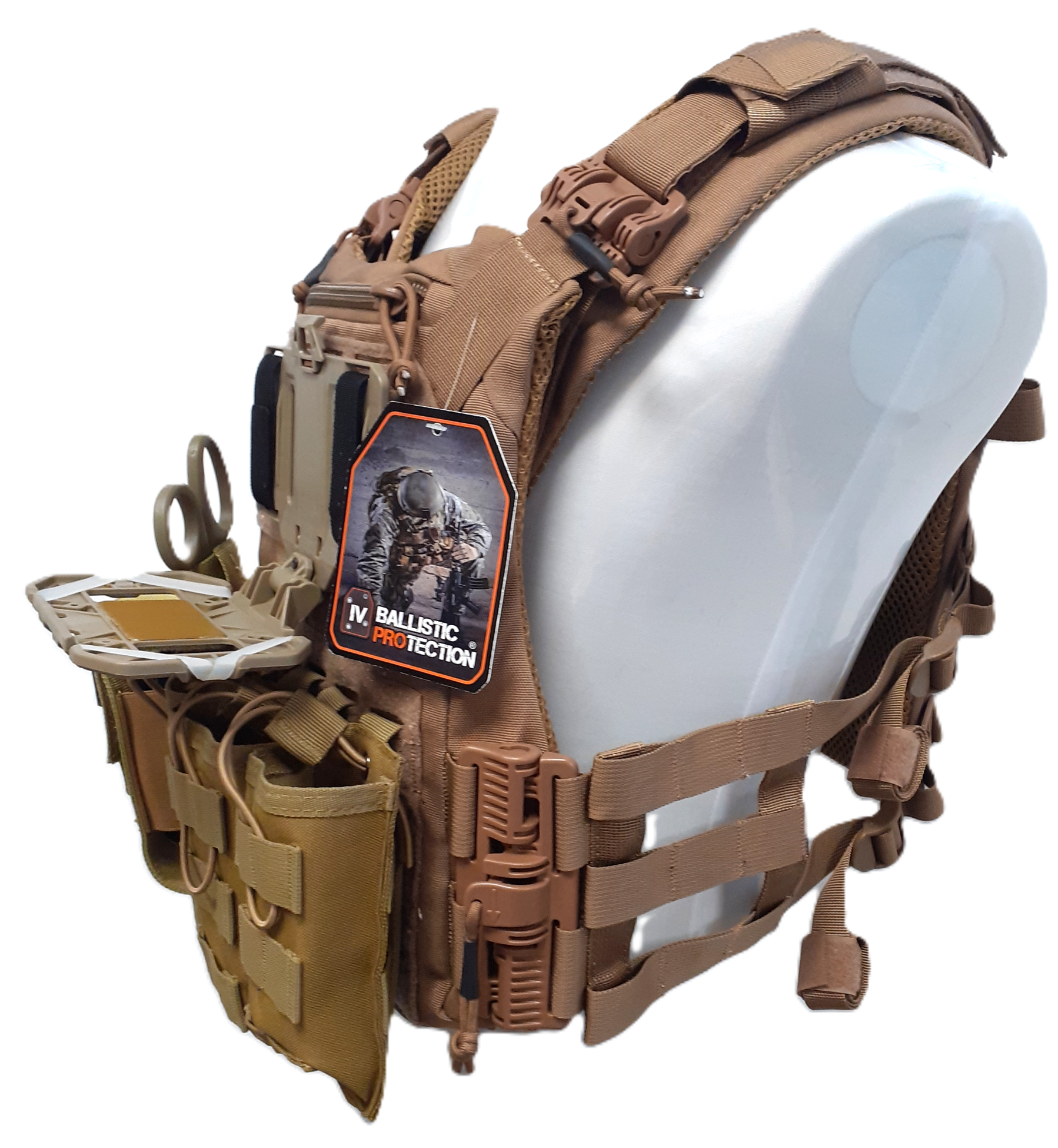PORTA PLACAS BALISTICAS MODELO COYOTE BALLISTIC PROTECTION IV